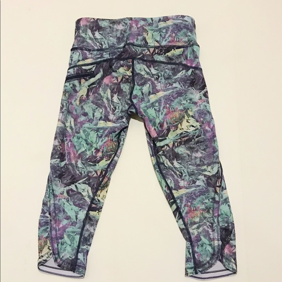 Lululemon Run Top Speed Crop size 4 Iridescent - Picture 2 of 6